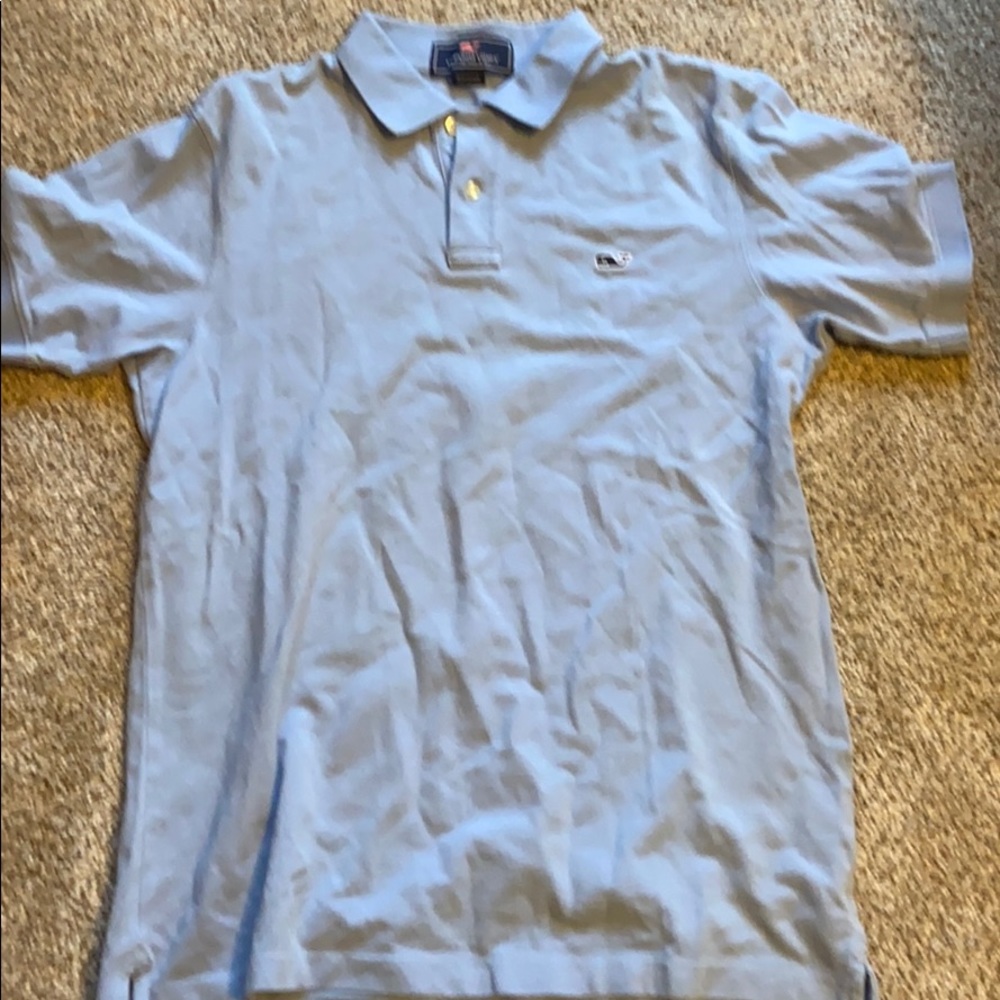 Men’s vineyard vines polo shirt blue